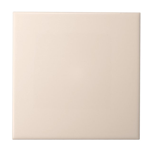color peach puff ceramic tile (Front)