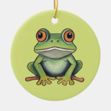 Color Pencil Drawing Frog