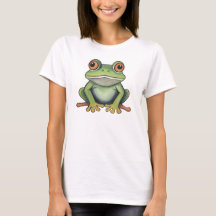 Color Pencil Drawing Frog