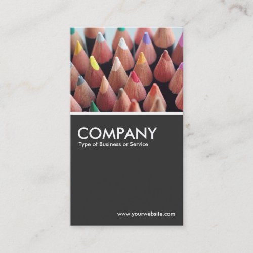 Color Pencils - 80pc Gray Business Cards