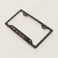 Color Pencils - Art Teacher License Plate Frame