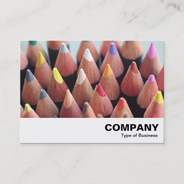 Color Pencils Business Card (Front)