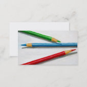 COLOR PENCILS: BUSINESS CARD: REALISM BUSINESS CARD (Front/Back)