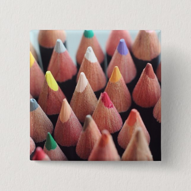 Color Pencils Button (Front)