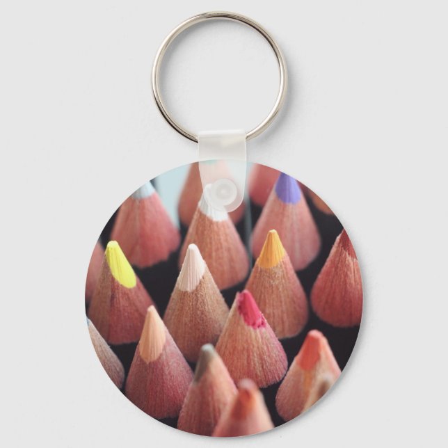 Color Pencils Keychain (Front)