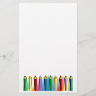 Color Pencils Stationery