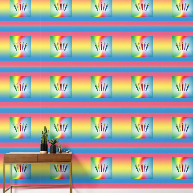 Color Pencils Wallpaper (Hallway)