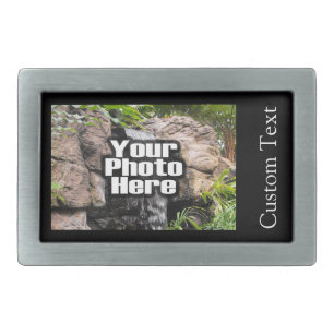 Color Photo Personalized Belt Buckle