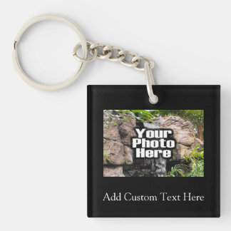 Color Photo Personalized Keychain
