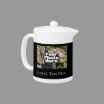 Color Photo Personalized Teapot