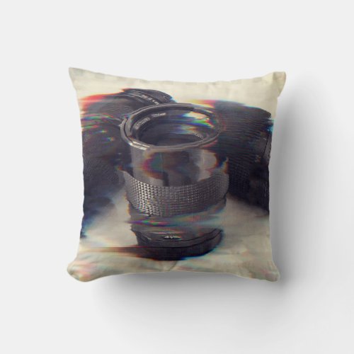 Color Photography Throw Pillow