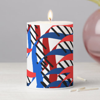 color pillar candle