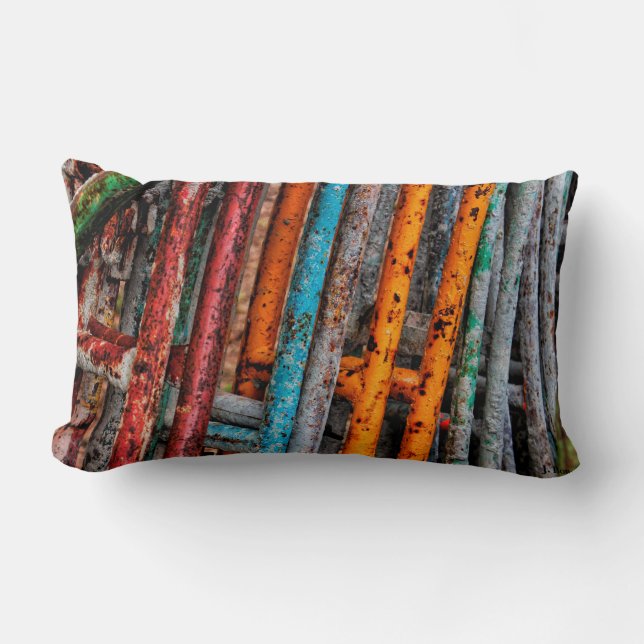 Color Pipe Dreams Pillow (Front)