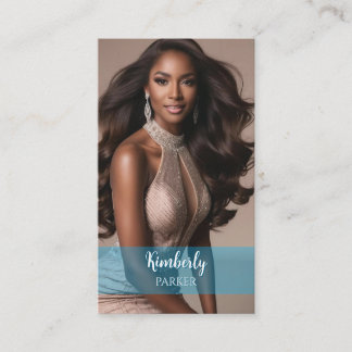 Color Pop Blue Gradient Business Card