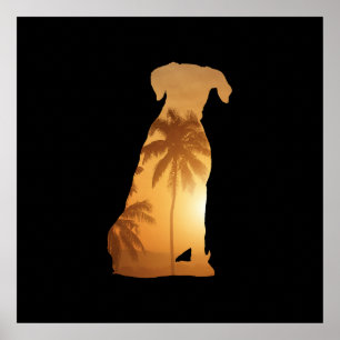  Color Pop Boxer Art Poster