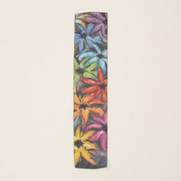 Color Pop Chiffon Scarf