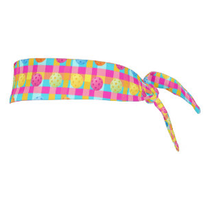 Color Pop Dotted Tie Headband