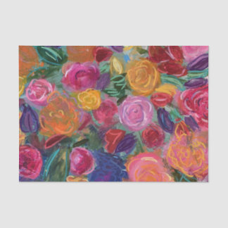 Color Pop Floral Tissue Paper