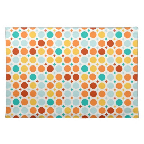 Color Pop Happy Dots Cloth Placemat