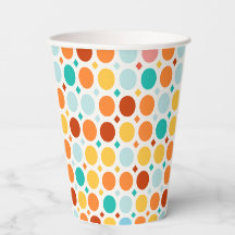 Color Pop Happy Dots Party Paper Cup
