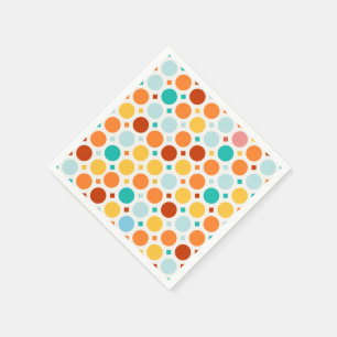 Color Pop Happy Dots Party Paper Napkins