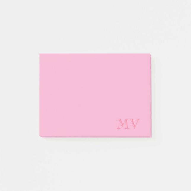 Color Pop Monogram Notes (Front)