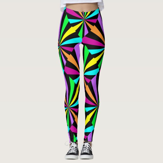 Color Pop Neon Leggings (Front)