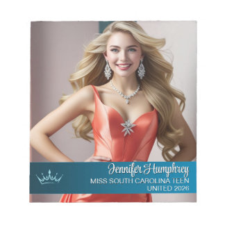 Color Pop Pageant Autograph Pad Notepad