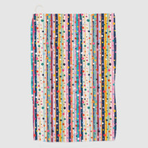 Color Pop Polka Stripe Pattern