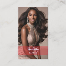 Color Pop Red Gradient Business Card