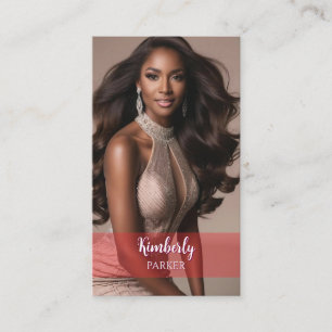 Color Pop Red Gradient Business Card