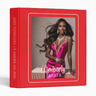 Color Pop Red Ultimate Pageant Binder