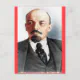 Color portrait of Lenin Postcard | Zazzle
