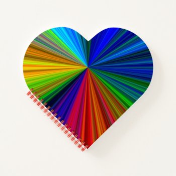 Color Prism Notebook by stellerangel at Zazzle