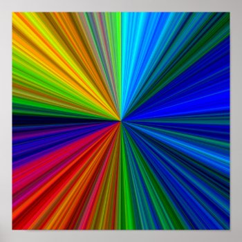 Color Prism Poster by stellerangel at Zazzle
