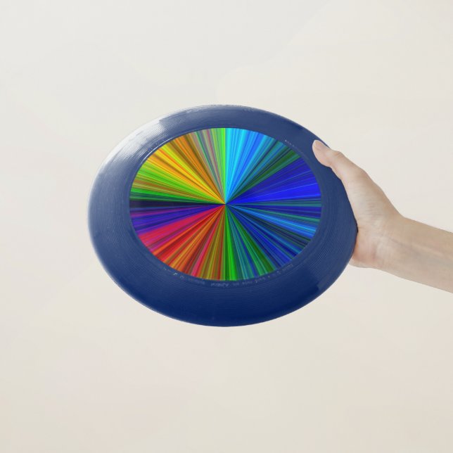 Color Prism Wham-O Frisbee (In Hand)