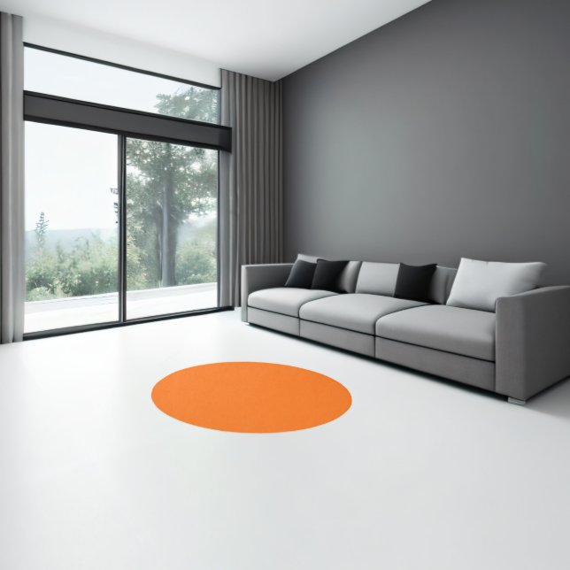 color pumpkin rug (Insitu (Indoor 3))