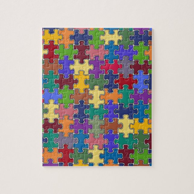 color puzzle pieces (Vertical)
