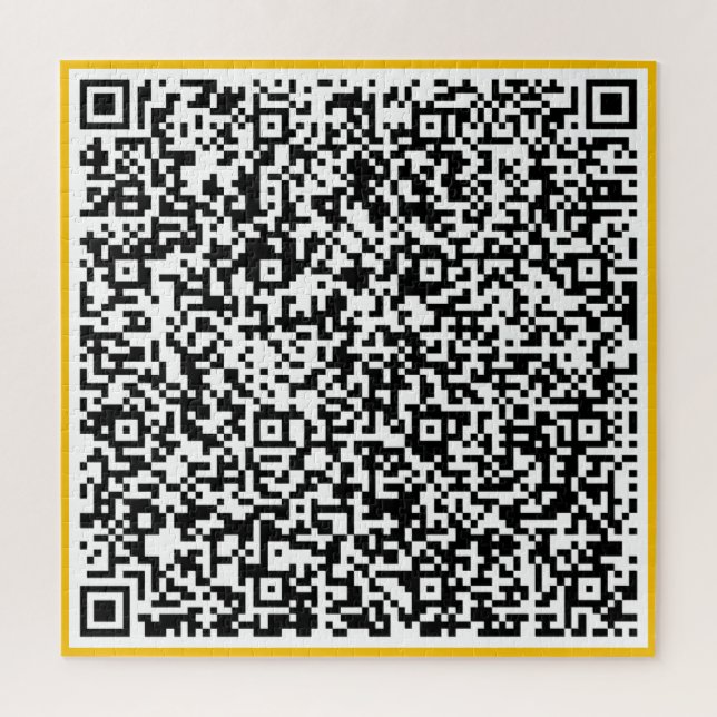 Color QR Code Puzzle Your Surprise Message Gift (Vertical)