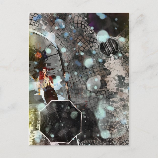 Color Rain Postcard (Front)