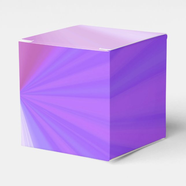 Color Rays Favor Boxes (Front Side)