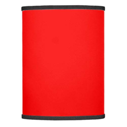 color red lamp shade