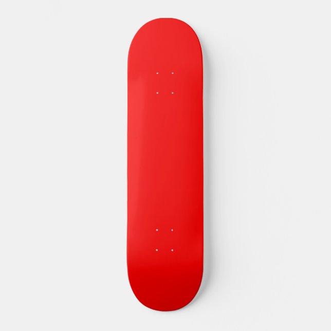 color red skateboard (Front)