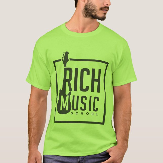 Color Rich Music School T-Shirt (Front)