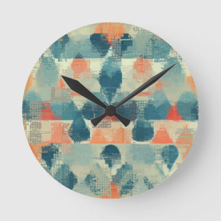 Color Round Clock