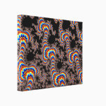 Color Run - Fractal Art Canvas Print