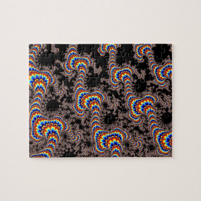 Color Run - Fractal Art Jigsaw Puzzle (Horizontal)