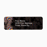 Color Run - Fractal Art Label