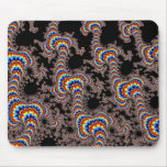 Color Run - Fractal Art Mouse Pad