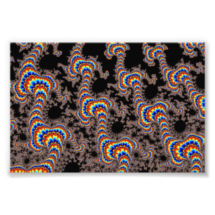 Color Run - Fractal Art Photo Print